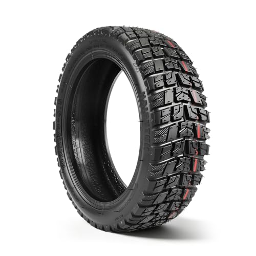 SYACHI Scooter Reifen 10x2.75-6.5, E Scooter Offroad Reifen für Segway Ninebot Max G30/Ninebot E3 D/Xiaomi 5 Elektroroller, Abriebfest & Rutschfest (1PCS Reifen)
