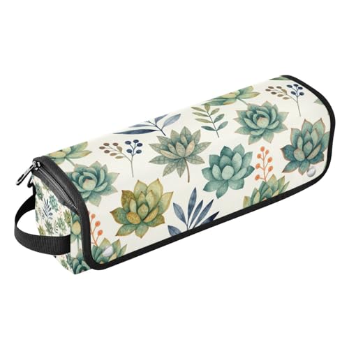 Bolsa de viaje para herramientas de cabello con tapete resistente al calor desmontable para rizadores, planchas y estilizadores miniatura 1