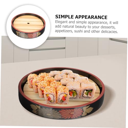 Plato para sushi reutilizable ABOOFAN de 24.5 cm miniatura 3