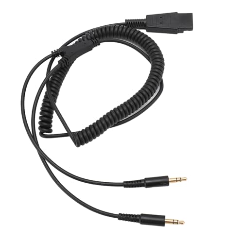 Snabbkoppling 3,5 mm Kabel 3 m PVC för Headset och Ljudkort