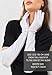 LATTEMARMALATTE Long Satin Matte Gloves - Elegant Formal Elbow Length Gatsby Accessories for Women - Fashion Evening Gloves White