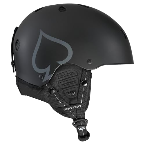 Pro-Tec Casco Low Pro con certificación Snow – Ligero, ajuste personalizable con la máxima comodidad y protección para esquí y snowboard