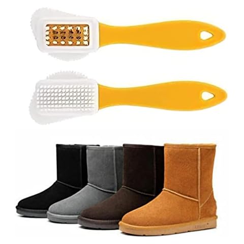 Suede And Nubuck Brush Cleaner Restorer Clean Boot, Jump Cleaning Shoe Brushes -Bring Multifunctional Nubuck Brass Your Suede & Nubuck Shoes, Bags & Jackets, Back to Life (1) Cover