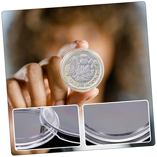 100 cápsulas protectoras para monedas Abaodam miniatura 3