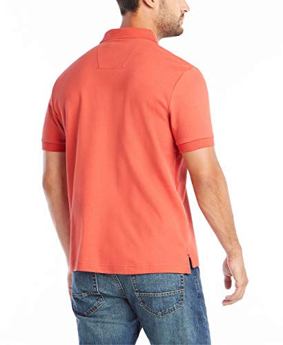 Image of Nautica Men's Classic Fit Short Sleeve Dual Tipped Collar Polo Shirt
