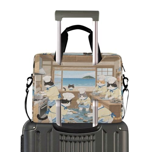 Funda para portátiles 15.6 pulgadas con asa y correa miniatura 4