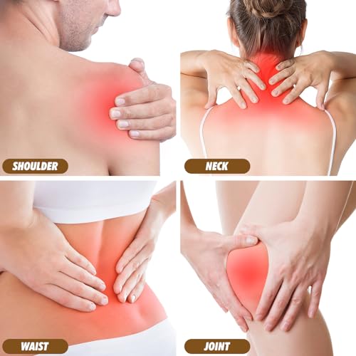 Image of Healeved 100 Packs Ginger Pad for Pain Ginger Pad Herbal Ginger Patches Chinese Nature Blood Circulation Pads for Knee Cervical Vertebra Joint