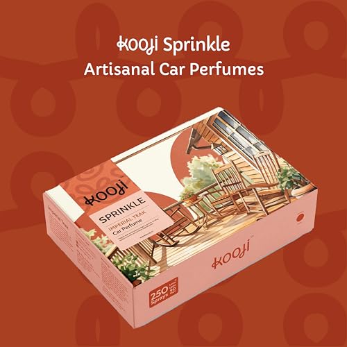 Image of KOOJI Sprinkle - Car & Home Perfumes- Imperial Teak 30 ML | Premium Freshener - Majestic Teak Wood Essence | Natural & Vegan Ingredients | Long-Lasting Aroma Car, Home, Office - Up to 60 Day