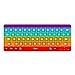 Tastatur Mit Buchstaben Pop It Fidget Toy Set, Fidgets Toys, Baby Spielzeug, Figetttoys, Popit, Unter 10 Euro Kinder, Squishy Toys, Anti Stress Pope