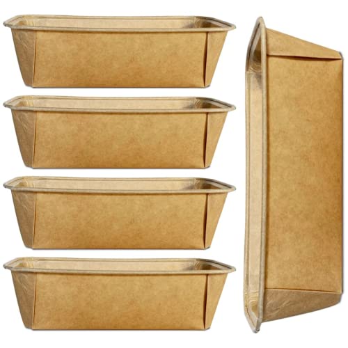 BONDIBUY Molde Bizcocho Papel, Molde Desechable Bizcocho, Molde de Papel para Bizcocho, Medida...