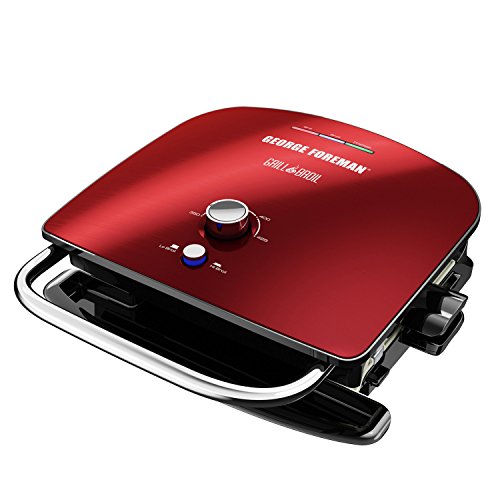 George Foreman GBR5750SRDQ Broil 7-in-1 Electric Indoor Grill