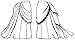 1870 Trained Skirt Ensemble Pattern