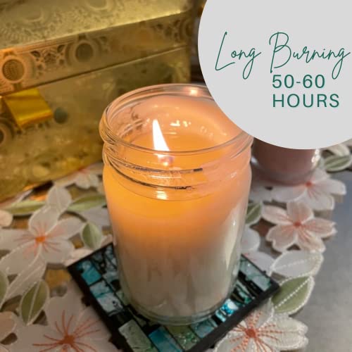 Nika's Home Eucalyptus Soy Candle - 12Oz Mason Jar - Non-Toxic Soy Candle-Hand Poured Candle- Handmade, Long Burning Candle-Highly Scented Candle-All Natural, Clean Burning Candle #TOP5