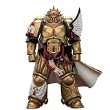 JOYTOY 1/18 Warhammer 40,000 Action Figure Blood Angels Captain with Heavy Bolt Pistol & Power Sword Collection Model
