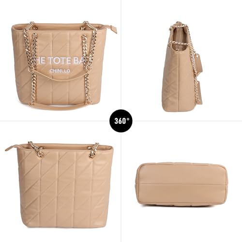 Image of Chinllo Tote Bag for Women, Medium Top Handle Handbags Purse