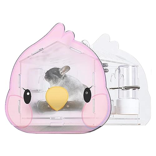 viagem para pássaros - Saco Transporte Transparente para Papagaios - Mochila transporte pássaros bon