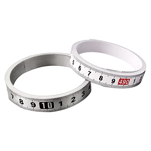 Cinta Métrica Autoadhesiva de Acero Carbono 2 m x 10 mm miniatura 7