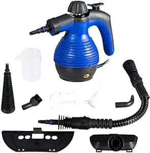 GOFLAME Steam Cleaner 1050W Handled Multi-Purpose Powerful Steam, Sanitizer, Steamer, Steam Iron, Remove Stains/Grease from Bathroom, Kitchen