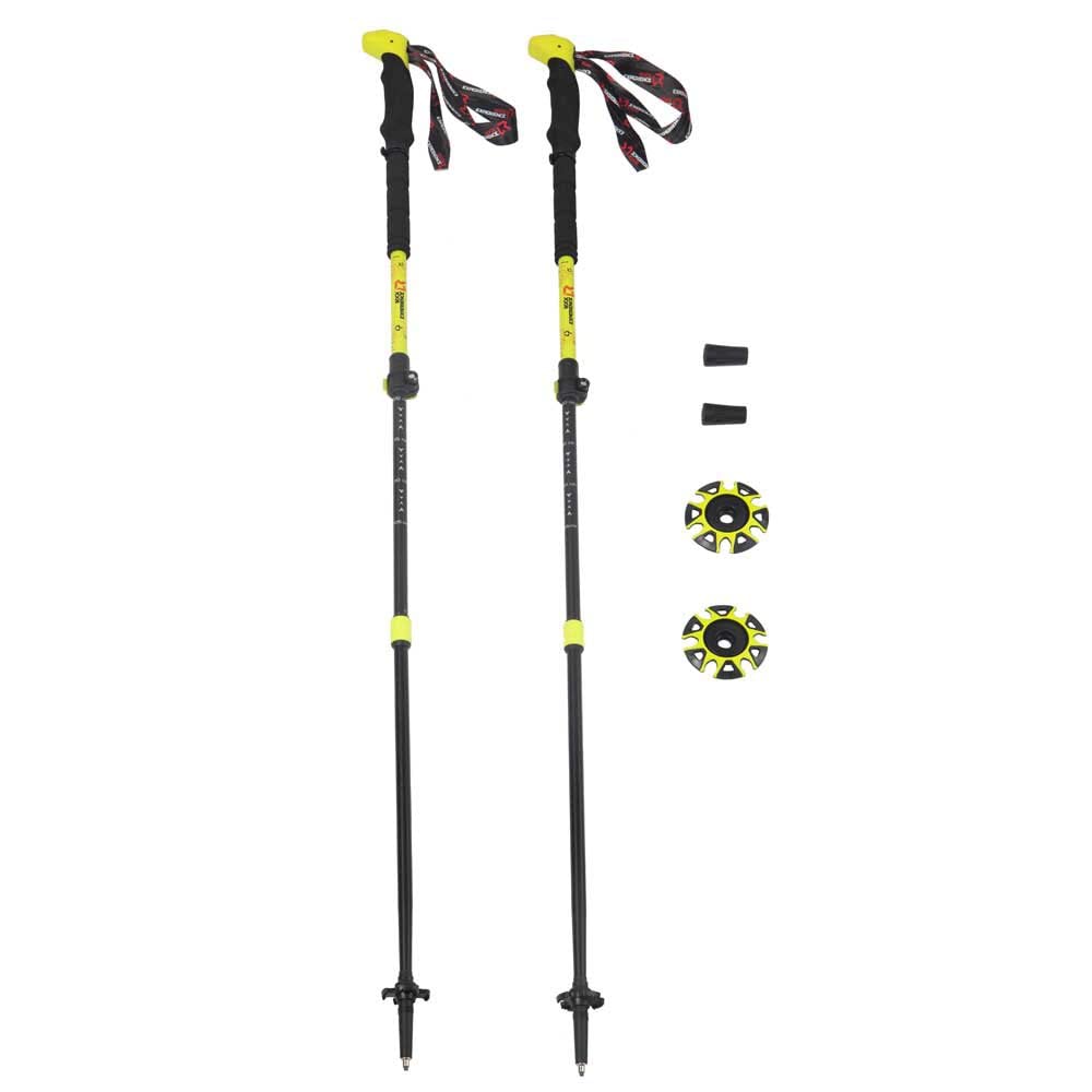 Rock Experience REUH01201 Dynamic X Pole Bastoncini da Trekking Sulphur Spring U