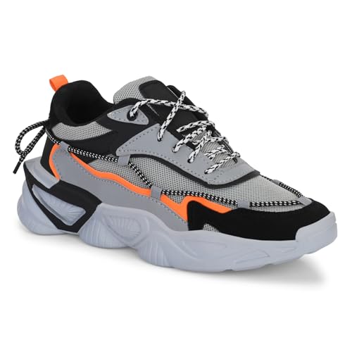 Image of ising Wolf Men's Sports Shoe | Mesh Upper | Rubber Sole | Stylish & Comfortable Everyday