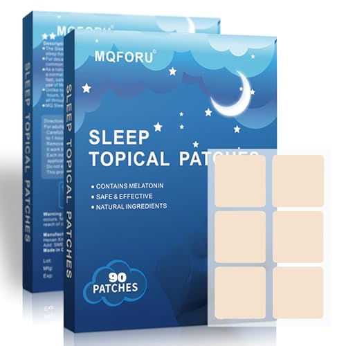 Sleep Patches for Adults Extra Strength | Natural Plant Formula Sleeping Patch for Enjoy Deep Sleep | Relax & Wake Up Refreshed | Long-Lasting Night Comfort for Men & Women | 90 Patches