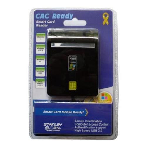 image for Stanley Global SGT111-9 CAC PIV Smart Card Reader (USB A) (FIPS 201) (