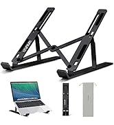 ノートパソコンスタンド-タブレットホルダー PCスタンド 折りたたみ式 PCスタンド ノートパソコンスタンド タブレットスタンド 折りたたみ式