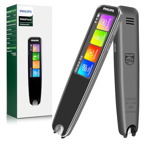 Translator Pen, Reading Pen for Dyslexia, Scan Reader Pen, Text Reader Device to Speech, OCR Digital Scanner, Wireless Language Translator Dictionary Portable Pen for Business Traveler Students Adults