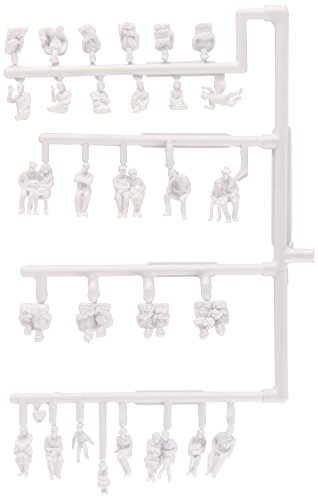 HO Scale Seated pssngrs unptd 36/