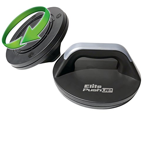 Elite Sportz Push Up Bars - The Smooth Rotation Makes a Pushup on