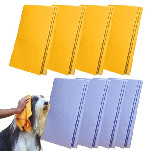 Shammy - Toalla para coche, toalla de secado de gamuza para coche, tela súper absorbente, suave, reutilizable, sin manchas, rayas, arañazos, para camiones, caravanas, barcos, mascotas, elimina el