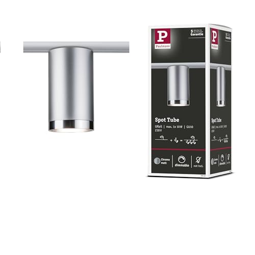 Preisvergleich Produktbild Paulmann URail Spot Tube max1x10W GU10 Chrom matt