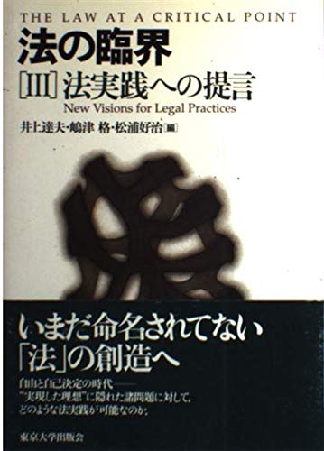 法の臨界〈3〉法実践への提言