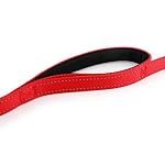 Dog Leash 6ft Long,Traffic Padded Two Handle,Heavy Duty,Reflective Double Handles Lead for Control Safety Training,Leashes for Large Dogs or Medium Dogs,Dual Handles Leads(Red) - Image 6