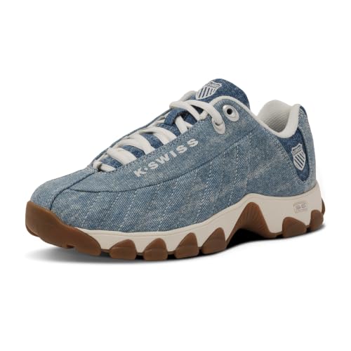 Image of K-Swiss Women's ST329 CMF Sneaker, Wide Tennis Walking Leather Shoes