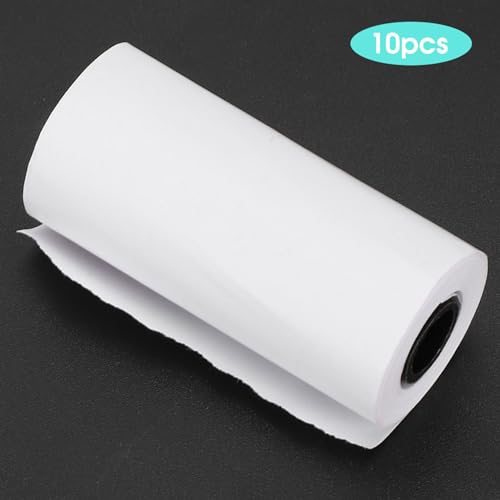 Papel térmico de 55 mm FLEXMAN para recibos y datáfonos, pack de 10 rollos de 6 m de largo 7