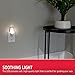 Energizer Manual On/Off LED Night Light Plug-in, Push Button, Compact, Contemporary, for Bedroom, Livingroom, Hallway, Bathroom, Nursery, Basement, White, 37099, 1 Pack