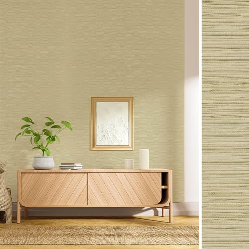 GoDear Design Cream Textured Wallpaper Cabinet Covers, Frangipani