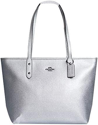 Coach tote silver Clearance