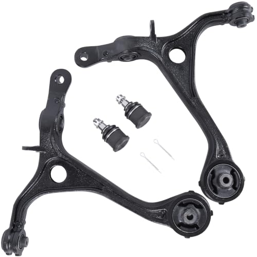 Image of KUIPERAUTO 4PCS Front Lower Control Arm Ball Joint Assembly Compatible With 2004-2008 Acura TSX Compatible With 2003-2007 Honda Accord K640289 K640290
