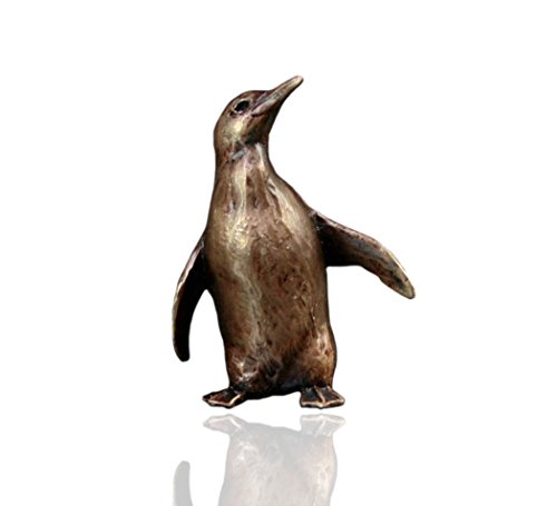 Bronze-Pinguin - Bronze-Miniaturfigur - Butler & Pfirsich Cover