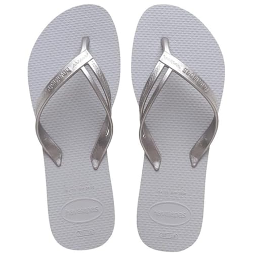 Havaianas - Elegance, Stylish, Durable, and Comfortable Flip-Flops, with Stylish Straps and Non-Slip Sole, Women, 6/7 UK