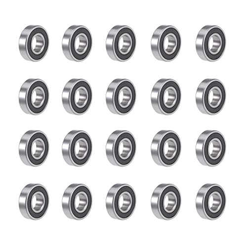 R8-2RS Sealed Ball Bearing 1/2" x1-1/8 x5/16 - Lubricated - 