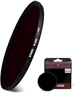 Flycoo - Zomei IR 950nm - 77mm Infrared Filter - Political X-Ray Filter Lens for Canon, Nikon, Sony, Fuji, DSRL, SRL Cameras - Digital Cameras
