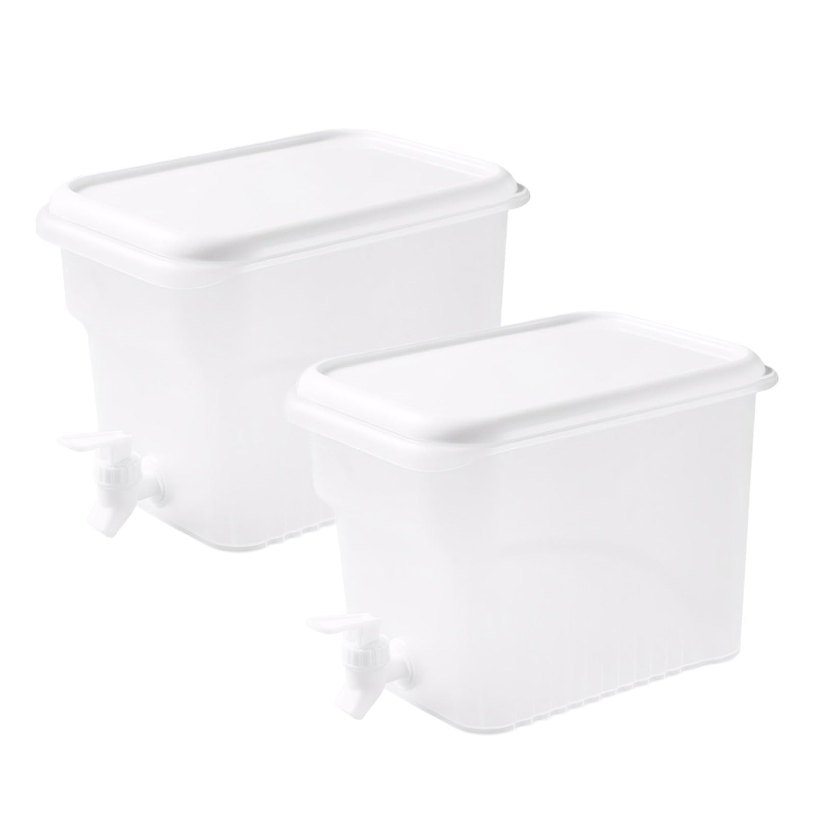 Sisyeuo Capacity Cold Drink Dispenser Leak Proof with Tap Beverage Container Fridge Kettle for Iced Beverage Outdoor Event Dispenser