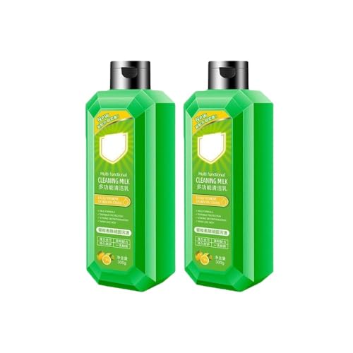 Image of Multi-Functional Cleaning Milk | All Purpose Cleaner Liquid for Kitchen & Bathroom | Strong & Stain Remover for Stove Tops, Tiles, Glass (3, 250ML)