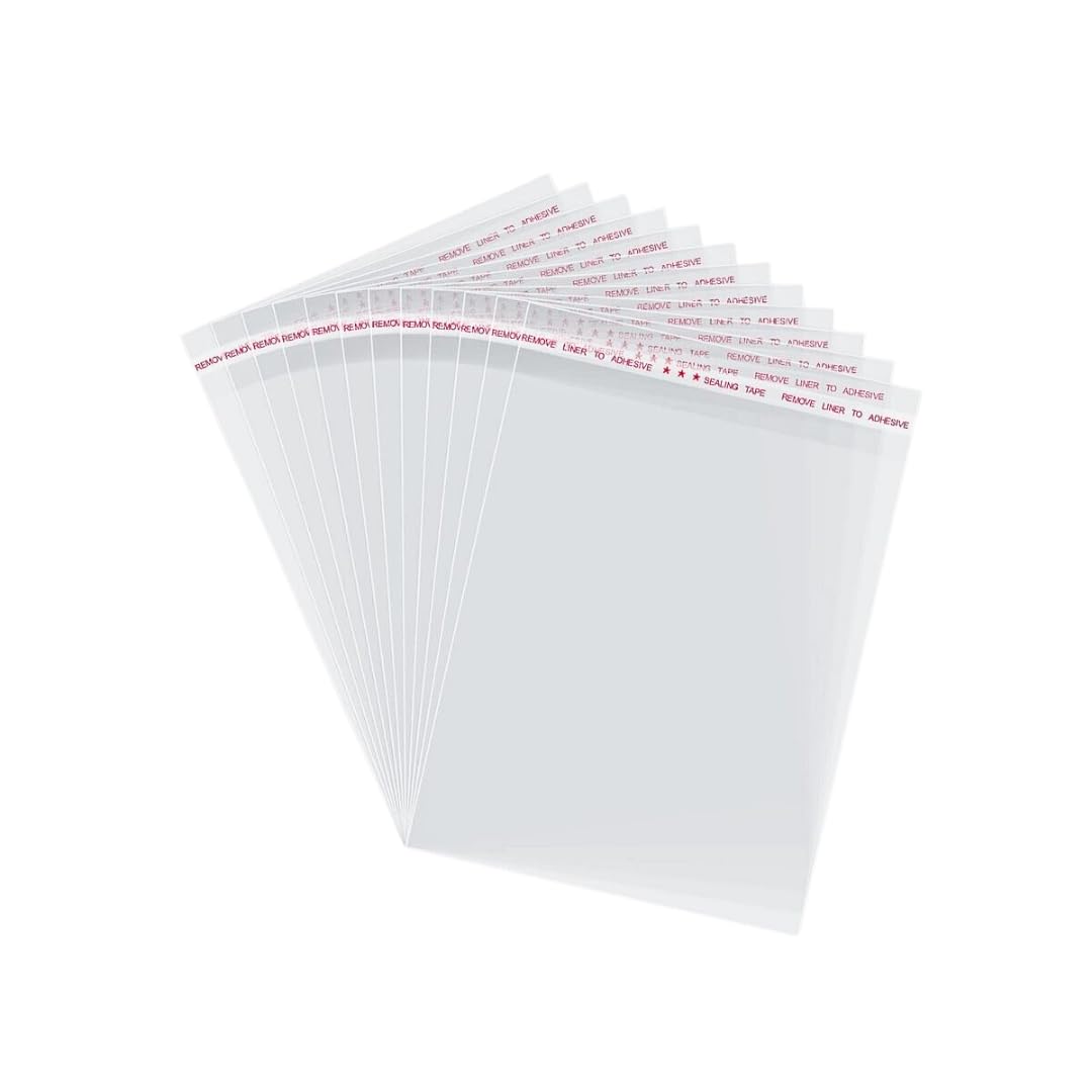 Clear Resealable Plastic Bags Self Adhesive Sealing OPP Cello for Bakery Cookies Candy Treats Decorative Wrappers, 535pcs Size 4x6 Inches