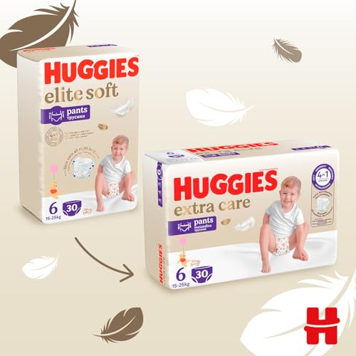 Huggies Extra Care Pants with Disney Design Size 6 60 Nappies (2x30) Half Month Box