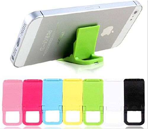 Gullor 7PCS Innovation, de la Mode, Holder Portable et coloré Téléphone TDP Universal Keychain (Les Couleurs Peuvent Varier)