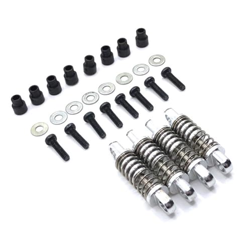 RC�N���[���[�p�A�b�v�O���[�h�p�[�c For WLtoys 1/28 284131 K979 K989 K969 K999 P929 P939 RC �J�[�p�[�c ���^���A�b�v�O���[�h �V���b�N�A�u�\�[�o�[ �_���p�[ �����p RC �J�[�A�N�Z�T���[(Silv